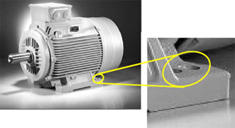 dual mounting holes