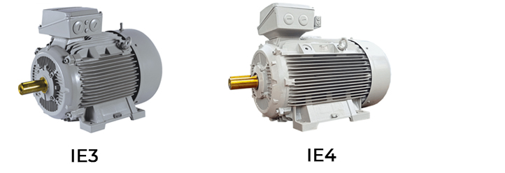 Siemens IE3 and IE4 motors
